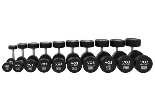 VO3 Commercial Dumbbell Set 5-50lb