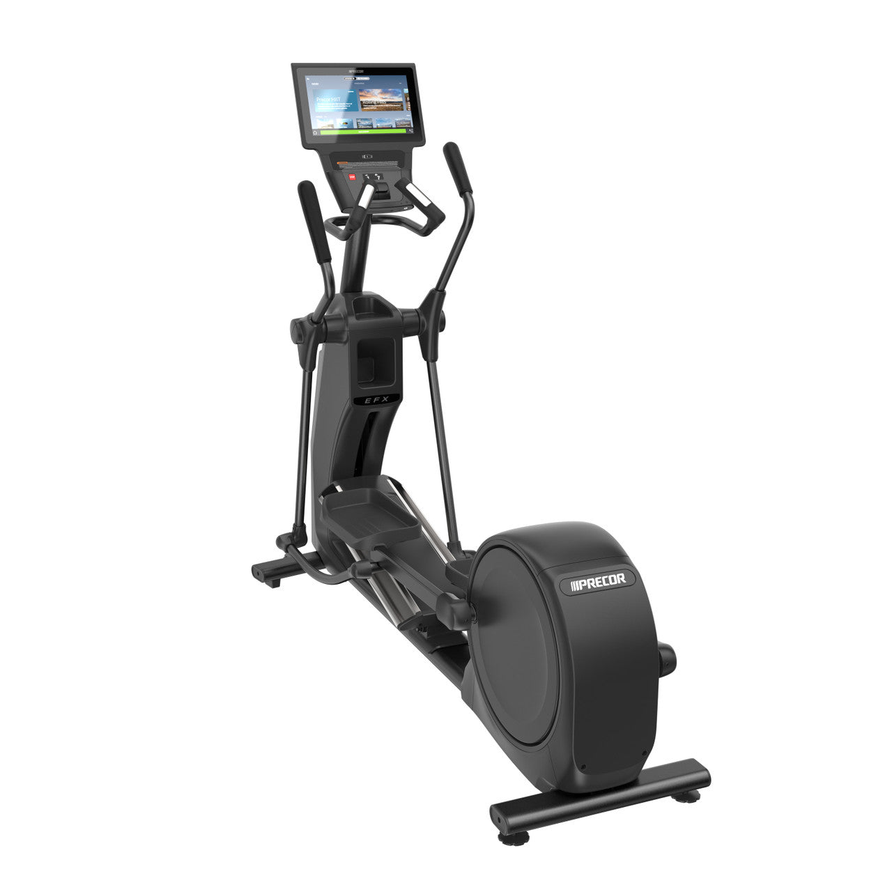 Precor EFX 585 Elliptical 16" touchscreen
