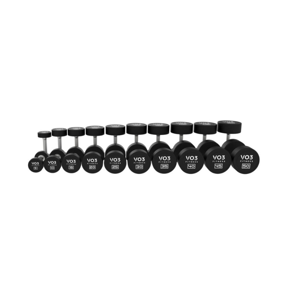 VO3 Commercial Dumbbell Set 5-50lb