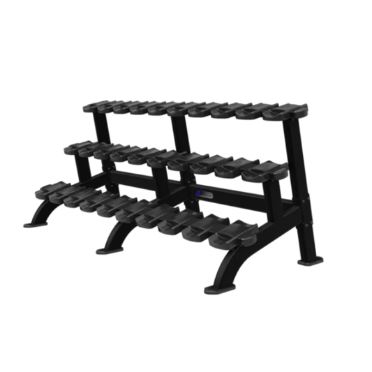 Nautilus Triple Dumbbell Rack (15 Pairs)